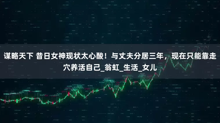 谋略天下 昔日女神现状太心酸！与丈夫分居三年，现在只能靠走穴养活自己_翁虹_生活_女儿